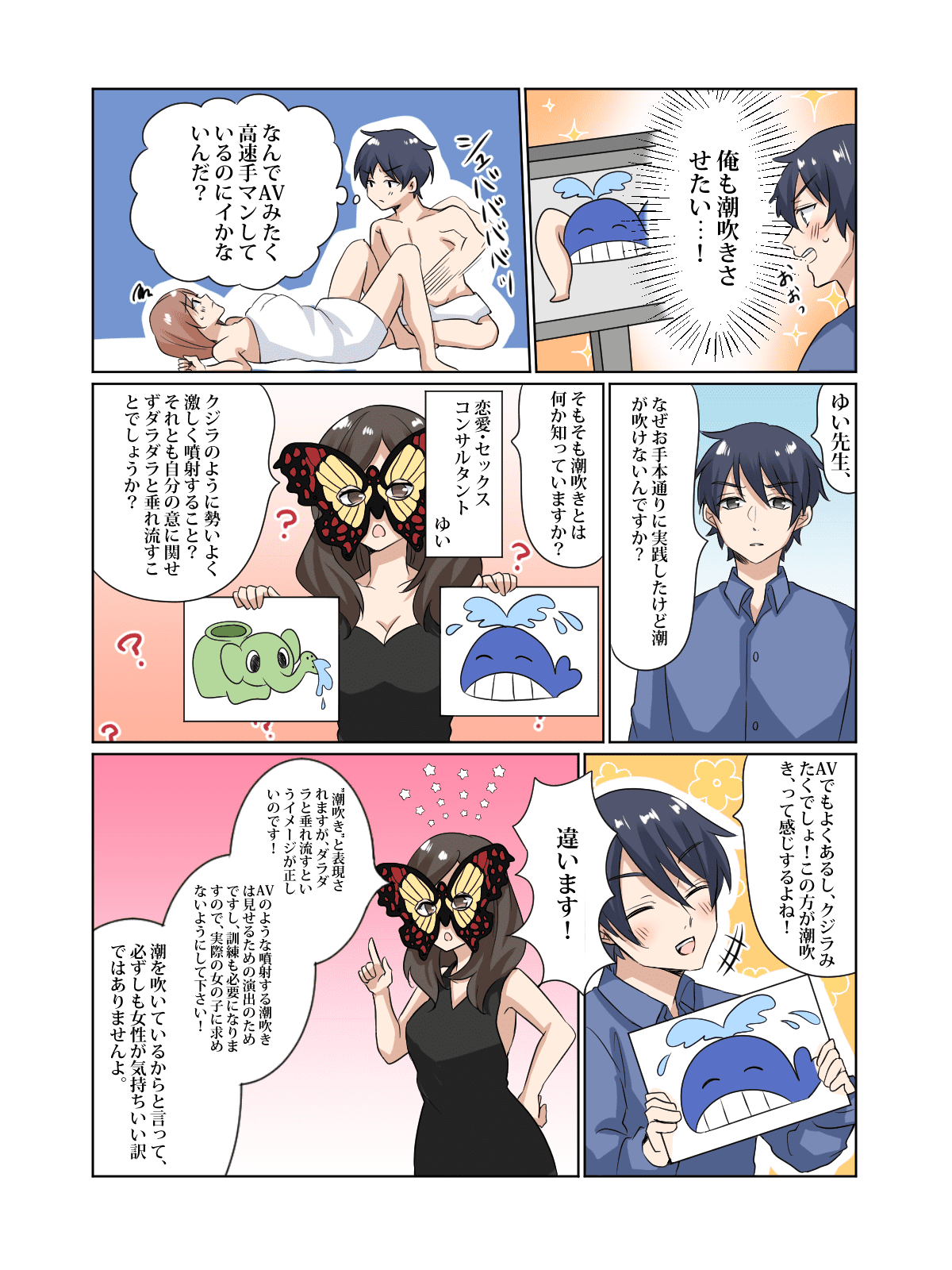 マン やりかた 手